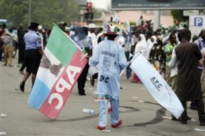 Partidari del president Muhammadu Buhari a Nigèria